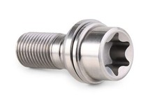 Titanium Wheel Lug Bolts M14x1.5 for Audi VW Aerospace Grade 6AL4V Titanium picture