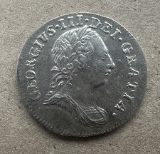 1762 George III Great Britain Silver Maundy Threepence Three Pence 3P picture