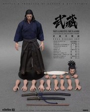 1/12 Eleven Kai Studio Miyamoto Musashi Vagabond Samurai Full Figure Set EXK015 picture