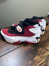 Nike Air Mission Fire Red Size 10.5 Men Shoe 629467-101 picture