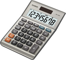 Casio MS-80B Calculator – Desktop Calculator with Tax & Currency Tools | General picture