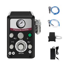 HAADID Pneumatic Jewelry Engraver Machine, Dual Head, 400-8000 RPM picture