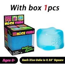 NeeDoh Nice Cube Sensory Squishy Fidget Toy Stress Relief Assorted Colors picture