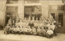 Pico Heights Los Angeles Postmark Post Office Staff Group Station C c1910 RP bhn picture