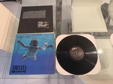 NIRVANA Nevermind 1st Pressing 1991 Geffen Original 1990s Press Rare Kurt Cobain picture
