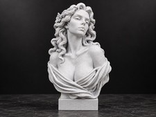 Aphrodite Greek Goddess Bust Statue Classical Sculpture Shelf Wall Decor picture