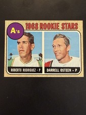 1968 Topps Baseball Card #199 A's Rookie Stars (NM) picture