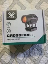Vortex Crossfire II Solar 2 MOA Red Dot Sight - Black (CF2-RD2-SLR) picture