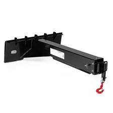 Titan Attachments Skid Steer Adjustable Jib Crane with 3 Ton Hook picture