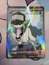 Trainer N Full Art 101/101 Pokemon Black & White Noble Victories Near Mint picture