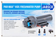 Jabsco P501J-115S-3A Par-Max HD5 12V 5 GPM 40 PSI Freshwater Pump NEW picture
