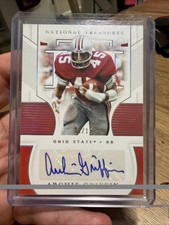 National Treasures 10/15 Archie Griffin Auto picture