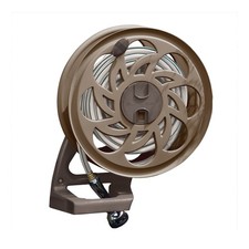 Suncast CPLSTA125B 125' Wall-Mounted Side Tracker Garden Hose Reel for 5/8