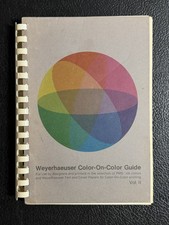 Pantone Weyerhaeuser PMS Color on Color Guide Volume II 1967 Vintage picture
