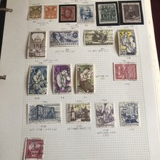 Czechoslovakia Collection 1920-1990  Value OVER $ $400.0 155 Stamps picture