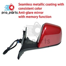 OEM RED Left Driver Side View Mirror For 1594111-00-C Tesla Model Y 2020-2025 picture