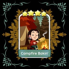 Campfire Bakin' Mono_poly_go 4 Star_Sticker picture