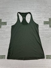 Lululemon Cool Racerback Shirt Womens Small Black Running Tank Top  picture