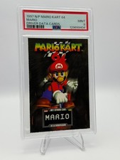 1997 Nintendo Power Mario Kart 64 Mario PSA 9 TOP POP picture