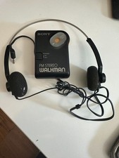 Sony FM Stereo Walkman with earphones picture
