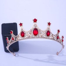 Elegant European Bridal Crown Headband Baroque Wedding Crown Crystal Accessories picture