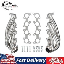 Shorty Headers for 11-14 Ford F150 5.0L Coyote V8 Stainless Exhaust Manifold US picture