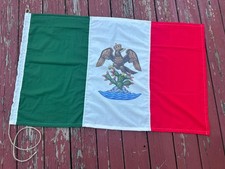 First Mexican Empire 1821-1823 Flag Banner 44x28 inches 100%cotton VINTAGE STYLE picture