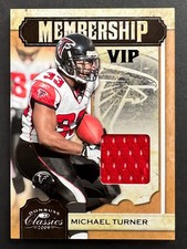 2009 Donruss Classics #20 Michael Turner /299 Membership VIP Jerseys Falcons picture