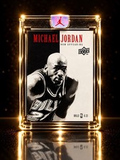 Upper Deck 2009-10 NBA Michael Jordan Now Appearing NA-6 Insert Chicago Bulls picture