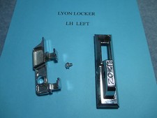 LYON LOCKER HANDLE ASSEMBLY LH LEFT MADE IN USA NEW CASE LIFT & SCREW 1981 + picture