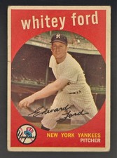 1959 Topps - Whitey Ford #430 GD picture