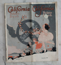 1931 Santa Fe Rail California Picture Book  Photos Travel Map Yosemite Mission picture