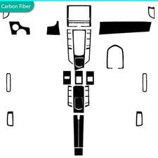 24Pcs Glossy Piano Black Interior Full Kits Trim For Porsche Panamera 970 10-16 picture