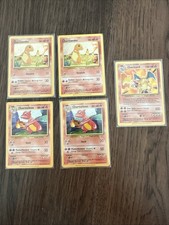 Charizard, Charmeleon And Charmander Trading Card Game Classic Holo Lot - NM picture