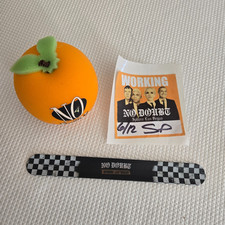 No Doubt Las Vegas Sphere Orange Backstage Pass Slap Bracelet Lot 6/12 picture