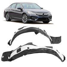 Front Left + Right Fender Liner For 2016-2017 Honda Accord Sedan 74150T2AA01 picture