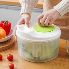 1pc Salad Spinner Lettuce Washer Dryer Strainer Crisper Kitchen Tool - NEW* picture