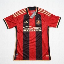 Adidas MLS Atlanta United Sz Large Authentic Soccer Jersey IC3001 Slim Fit NWT picture