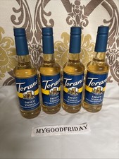 4 Pack - Torani Sugar-Free French Vanilla Syrup 25.4 fl. oz Each (Exp:8/2027) picture