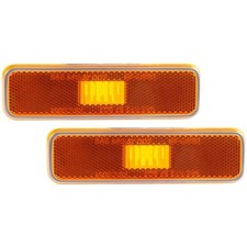 Front Side Marker Set For 1972-83 Dodge Charger 1984-89 D100 1981-93 Ramcharger picture