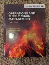 McGraw Hill Operations & Supply Chain Management: The Core 2025 Jacobs Chase picture