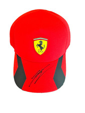 Charles Leclerc signed Ferrari F1  Racing official red  Puma hat  JSA COA PROOF picture