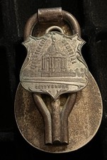 Antique Pennsylvania Monument Gettysburg PA Souvenir Folding Shoe Horn Button HK picture