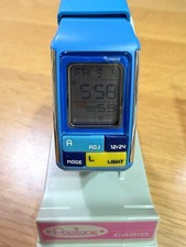 Casio Poptone Digital Watch Blue LDF-50-2A Near Mint picture