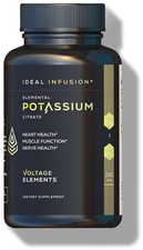 High Potency Potassium Citrate 1430mg - Mineral Supplement, 240 Capsules, Health picture