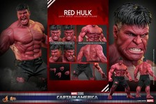 Hot Toys Red Hulk 1/6 Scale MMS 797 Movie Figure Brave New World SEALED SHIPPER picture