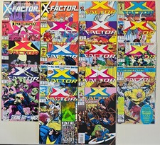 X-Factor Comic Marvel #1, 2, 15, 32, 38, 50, 53, 67, 70-76, 84, 92, 97 Mixed Lot picture