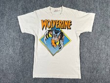 Vintage 1988 Wolverine Marvel Comics X-Men T-Shirt Size M 80s 90s FOTL RARE picture