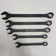 Blackhawk By Proto SAE Wrench Set 5 Pc 3/4” - 1 1/4” Industrial Finish Very Nice picture