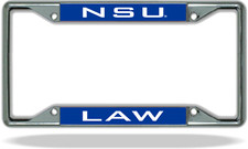 NSU LAW License Plate Frame picture